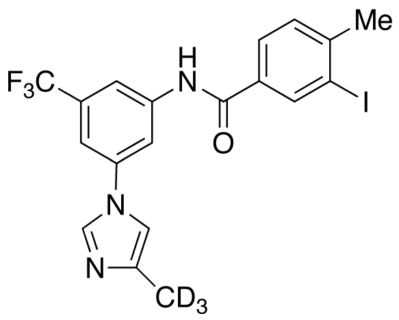 3-Iodo-4-methyl-N-[3-(4-methyl-1H-imidazol-1-yl)-5-(trifluoromethyl)phenyl]benzamide-d3