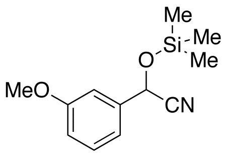 3-Methoxy-α-[(trimethylsilyl)oxy]-benzeneacetonitrile