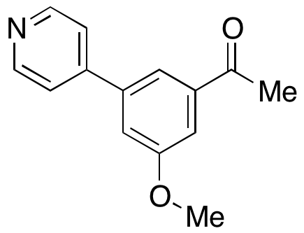 3-Methoxy-5-(4-pyridyl)acetophenone