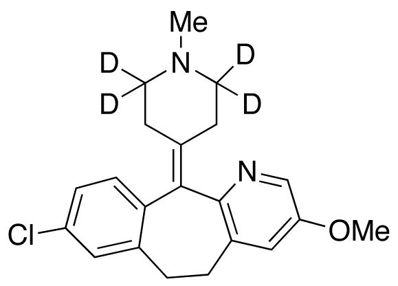 3-Methoxy-N-methyldesloratadine-d4