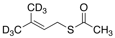 3-Methyl-2-buten-1-yl Thiolacetate-d6