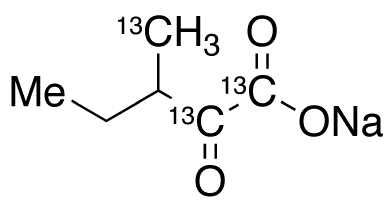 3-Methyl-2-oxovaleric Acid-13C3 Sodium Salt