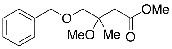 3-Methyl-3-methyloxy-4-benzyloxy-butanoic Acid Methyl Ester