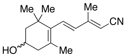 3-Methyl-5-(4-hydroxy-2,6,6-trimethylcyclohex-1-enyl)penta-2-(E/Z)-4-diene-nitrile