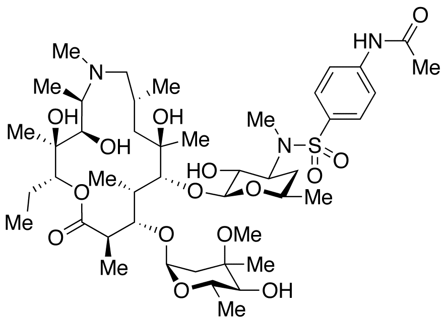 3’-N-[[4-(Acetylamino)phenyl]sulfonyl]-3’-N-demethyl Azithromycin