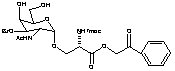 3-O-Benzoyl-N-acetyl-α-D-galactosaminyl-1-O-N-(Fmoc)serine Phenacylester