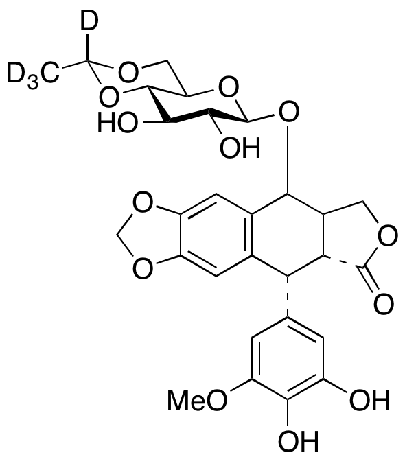 3’-O-Desmethyl Etoposide-d4