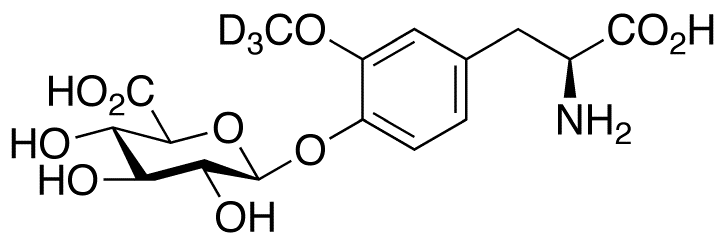 3-O-Methyl-L-DOPA-d3 4-Glucuronide