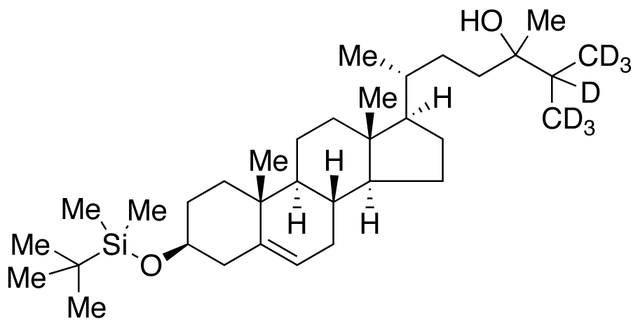 3-O-tert-Butyldimethylsilyl-24-methyl-cholest-5-ene-3,24-diol-d7