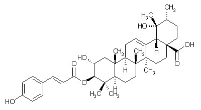 3-O-trans-p-Coumaroyltormentic acid