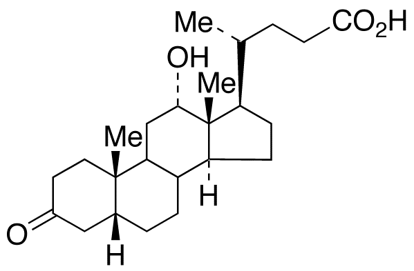 3-Oxo-12α-hydroxy-5β-cholanoic Acid