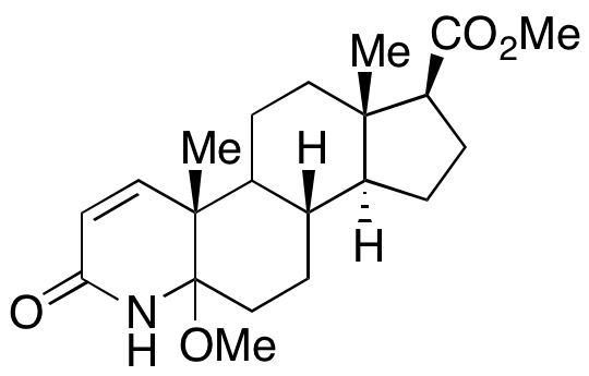 3-Oxo-4-aza-11a-methoxy-5α-αndrost-1-ene-17β-carboxylic Acid Methyl Ester