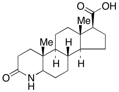 3-Oxo-4-aza-5α-androstan-17β-carboxylic Acid