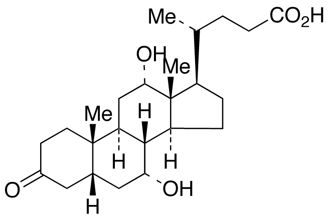 3-Oxo-7α,12α-hydroxy-5β-cholanoic Acid