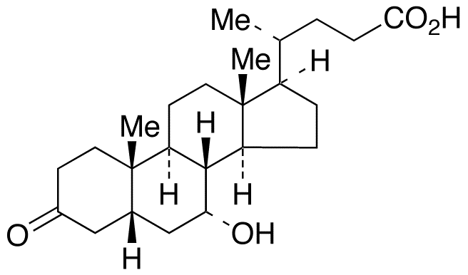 3-Oxo-7α-hydroxy-5β-cholanoic Acid