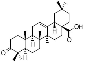 3-Oxo-olean-12-en-28-oic acid