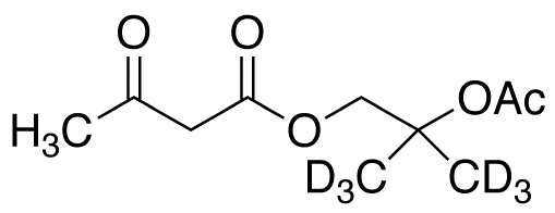 3-Oxobutanoic Acid 2-Acetoxy-2-methylpropyl Ester-d6