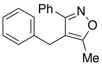 3-Phenyl-4-benzyl-5-methylisoxazole