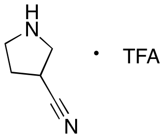 3-Pyrrolidinecarbonitrile TFA