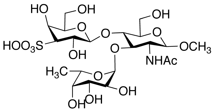 3’-Sulphated Lewis X, Methyl Glycoside