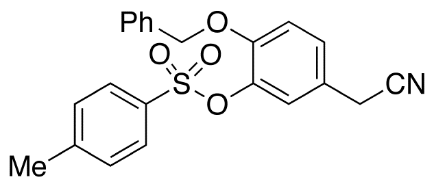 3-Tosyloxy-4-benzyloxybenzyl Cyanide