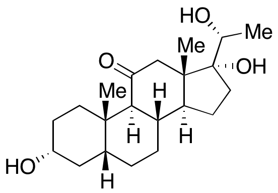 3α,17,20β-Trihydroxy-5β-pregnan-11-one