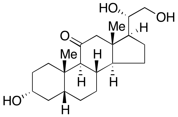 3α,20β,21-Trihydroxy-5β-pregnan-11-one