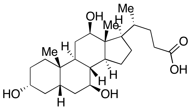 3α,7β,12β-Trihydroxy-5β-cholanoic Acid