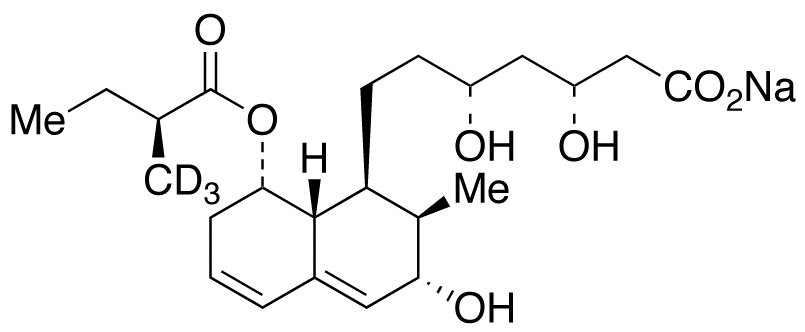 3α-Hydroxy Pravastatin-d3 Sodium Salt