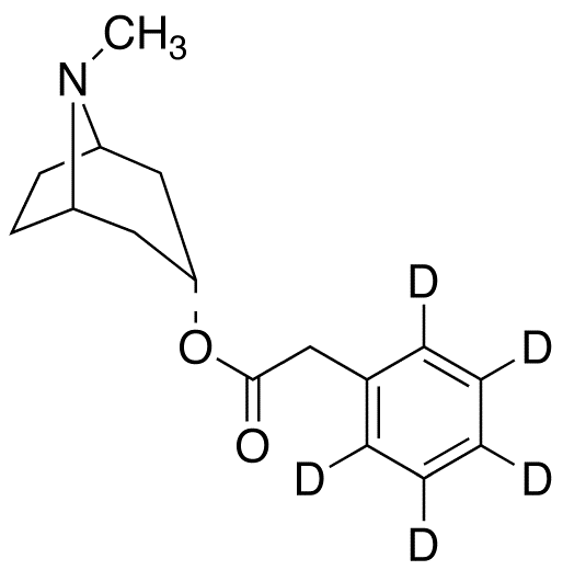 3α-Phenylacetoxy Tropane-d5