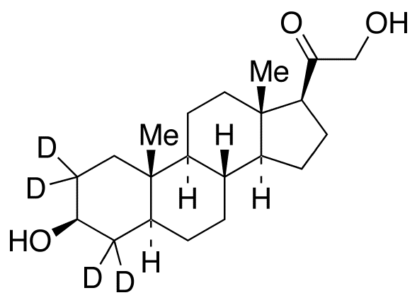 3β,21-Dihydroxy-5α-pregnan-20-one-d4