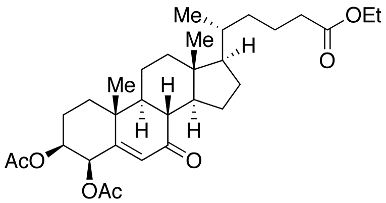 3β,4β-Diacetyloxy-chol-5-ene-24-carboxylic Acid Ethyl Ester