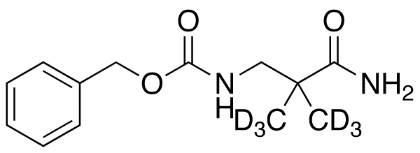 3N-Benzyloxycarbonyl 3-Amino-2,2-dimethylpropanamide-d6