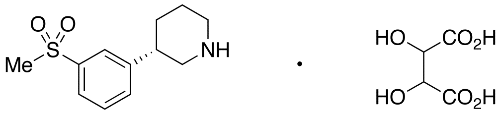 3R-(+)-3-(3-Methanesulfonyl-phenyl)-piperidine Tartaric Acid Salt