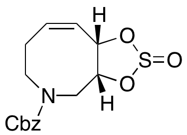 3a,6,7,9a-Tetrahydro-1,3,2-dioxathiolo[4,5-c]azocine-5(4H)-carboxylic Acid Phenylmethyl Ester 2-Oxide