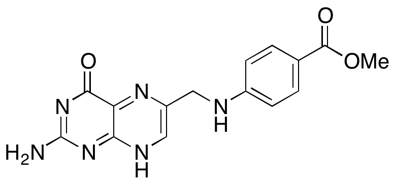 4-[[(2-Amino-1,4-dihydro-4-oxo-6-pteridinyl)methyl]amino]benzoic Acid Methyl Ester