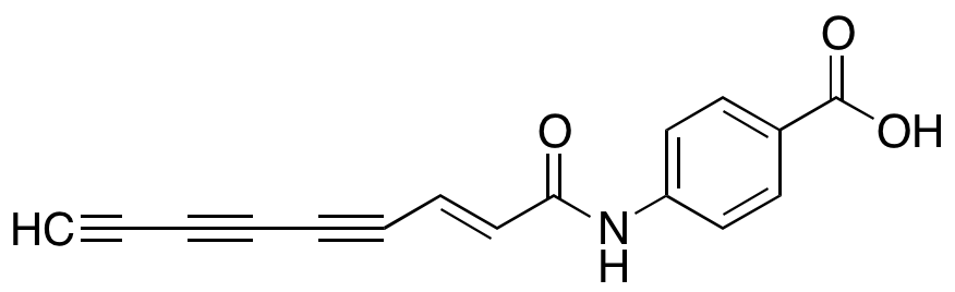 4-[[(2E)-1-Oxo-2-nonene-4,6,8-triynyl]amino]benzoic Acid