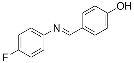 4-{[(p-Fluorophenyl)imino]methyl}phenol