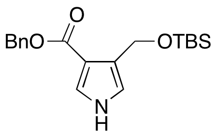 4-(((tert-Butyldimethylsilyl)oxy)methyl)-1H-pyrrole-3-carboxylic Acid Benzyl Ester