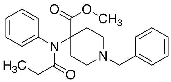 4-[(1-Oxopropyl)phenylamino]-1-benzyl-4-piperidinecarboxylic Acid Methyl Ester