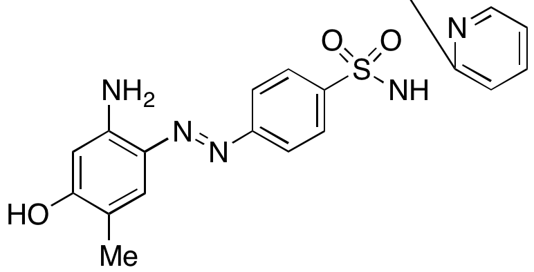 4-[(1E)-2-(2-Amino-4-hydroxy-5-methylphenyl)diazenyl]-N-2-pyridinylbenzenesulfonamide