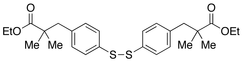 4-[(2-Methyl-2-ethoxycarbonyl)propyl]phenyl Disulfide