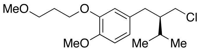 4-[(2R)-2-(Chloromethyl)-3-methylbutyl]-1-methoxy-2-(3-methoxypropoxy)benzene