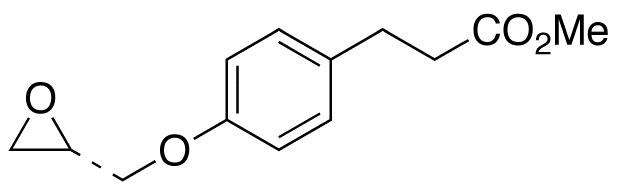 4-[(2R)-Oxiranylmethoxy]benzenepropanoic Acid Methyl Ester