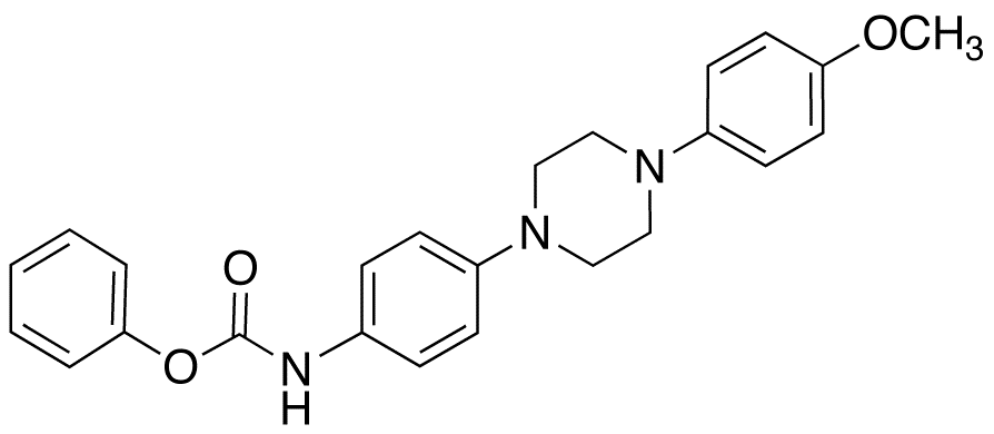 4-{[4-(4-Methyloxy-phenyl)-piperazin-1-yl]-phenyl}-carbamic Acid Phenyl Ester