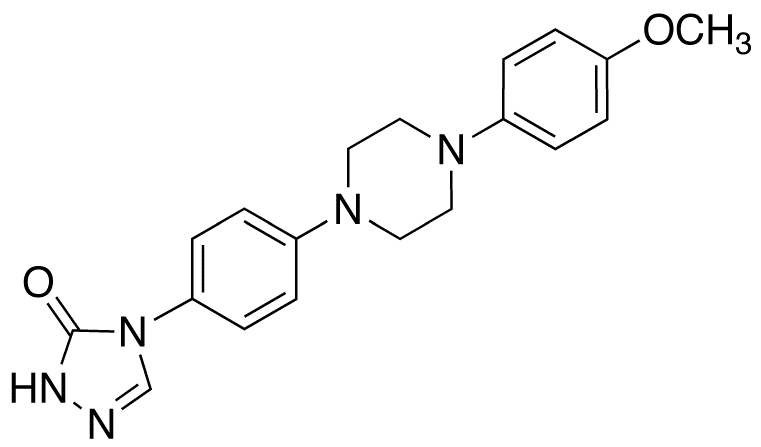 4-{[4-(4-Methyloxyphenyl)-piperazin-1-yl]-phenyl}-2,4-dihydro-[1,2,4]-triazol-3-one