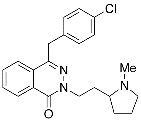 4-[(4-Chlorophenyl)methyl]-2-[2-(1-methyl-2-pyrrolidinyl)ethyl]-1(2H)-phthalazinone