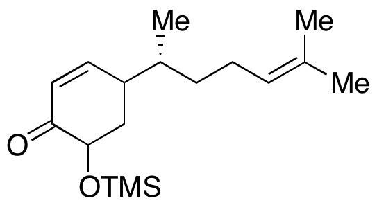 4-((R)-6-Methylhept-5-en-2-yl)-6-((trimethylsilyl)oxy)cyclohex-2-enone