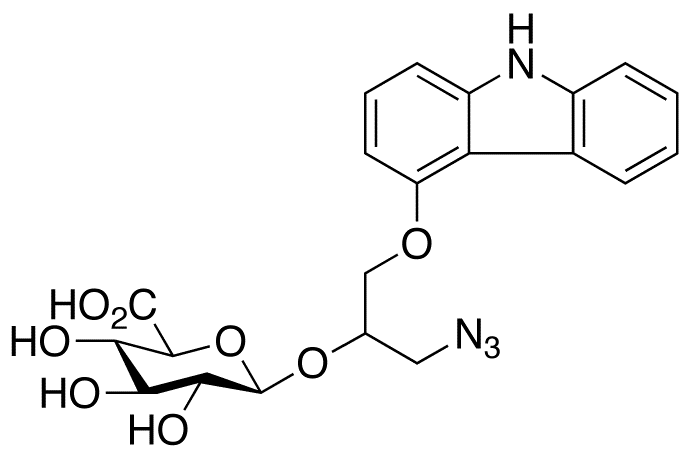 4-[1’-(3’-Azido-1’,2’-propanediol)]carbazole 2’-O-β-D-Glucuronide