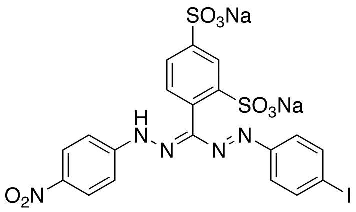 4-[1-(4-Iodophenyl)-5-(4-nitrophenyl)-formaz-3-yl]-1,3-benzene Disulfonate, Disodium Salt